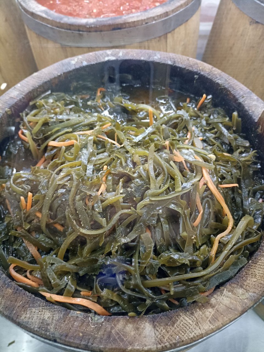 готовый салат из морской капусты с морковью, ото автора
