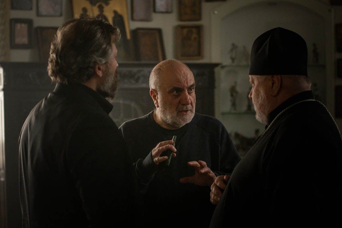 Кадр со съемок сериала. Источник: «Кинопоиск HD»📷
