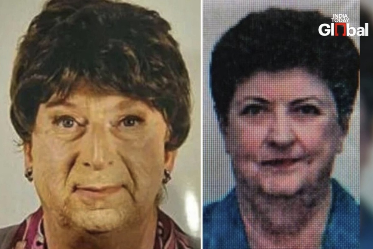 Мужчина (слева) выдавал себя за покойную мать (справа). Скриншот видео YT "India Today"