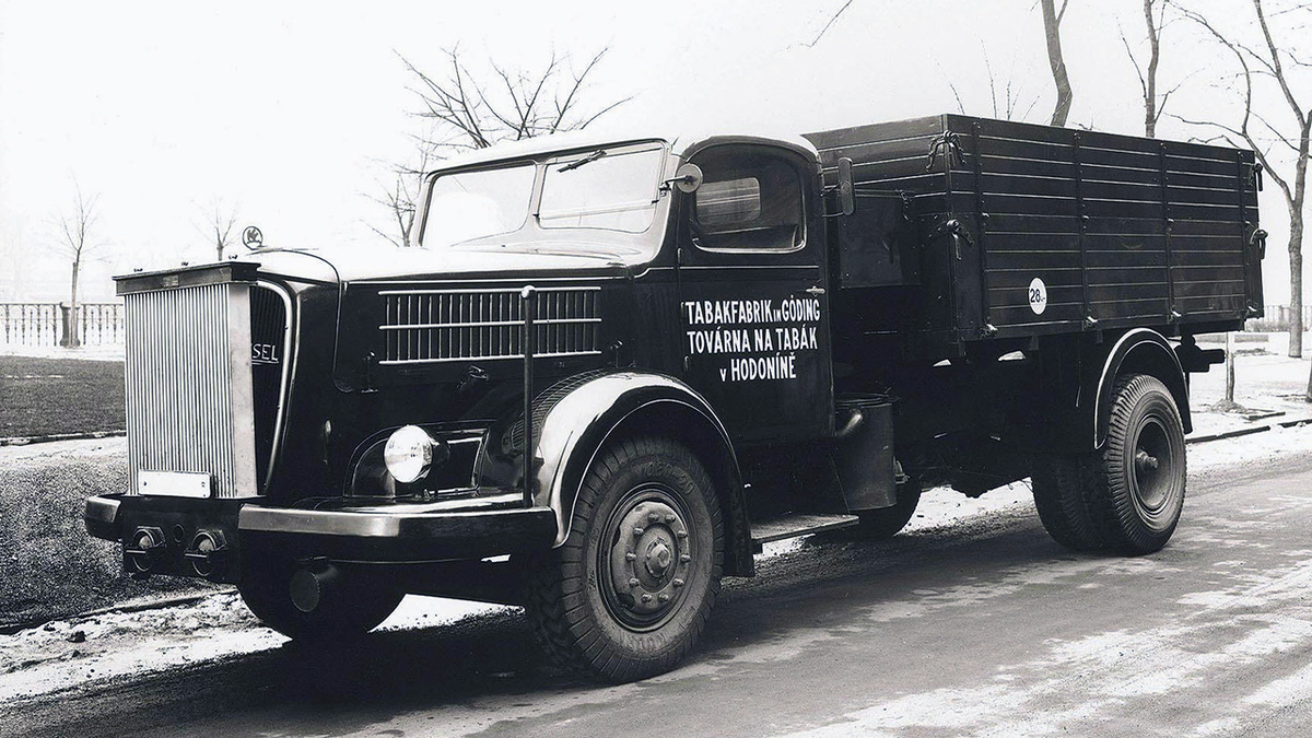 Предвоенный газогенераторный Skoda 706G