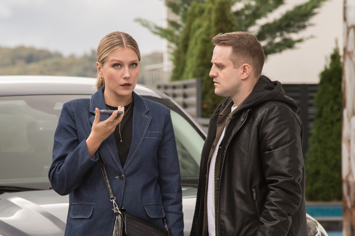 Карина Андоленко в сериале «Спасская». Фото: телеканал «Россия»