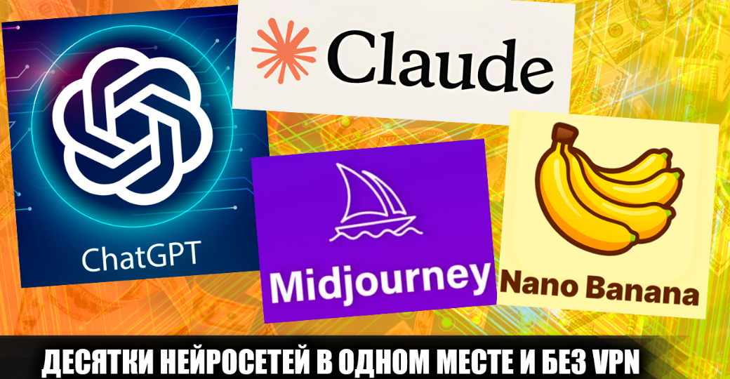 Woomie - классный сервис, включающий в себя много нейросетей без VPN