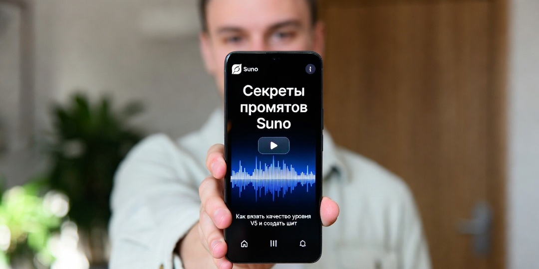 Секреты промптов Suno: Как выжать качество уровня V5 и создать хит