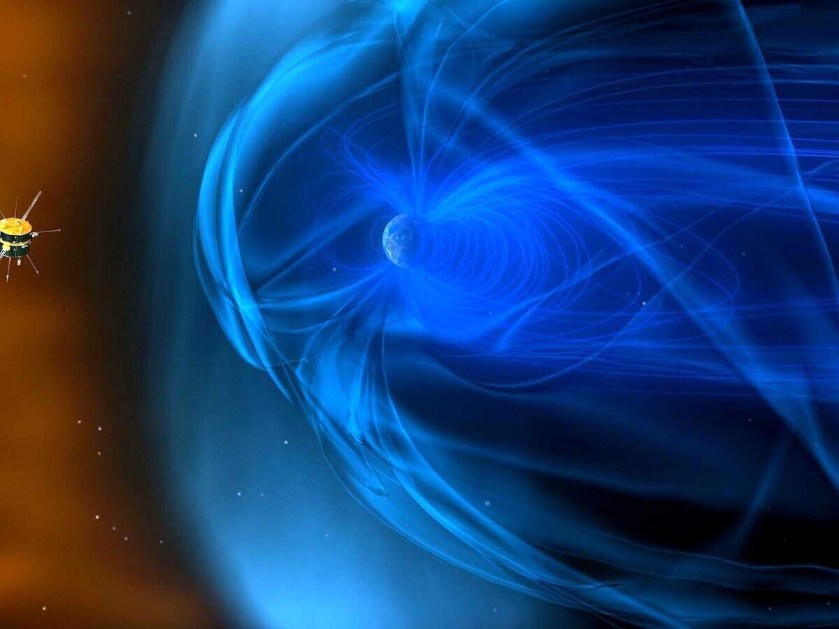    Возмущения магнитного поля Земли© NASA Goddard Space Flight Center from Greenbelt