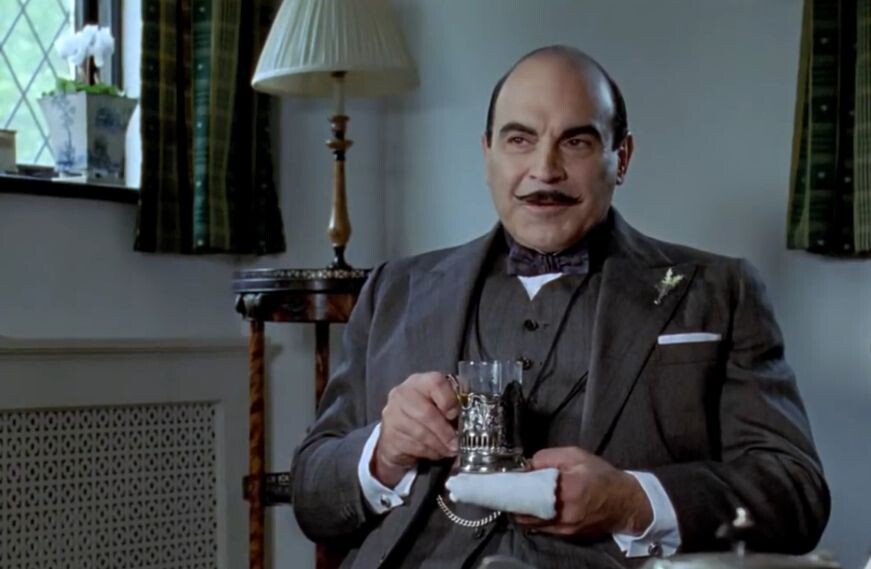 Кадр из сериала "Пуаро", самого изысканного проекта по Агате Кристи!