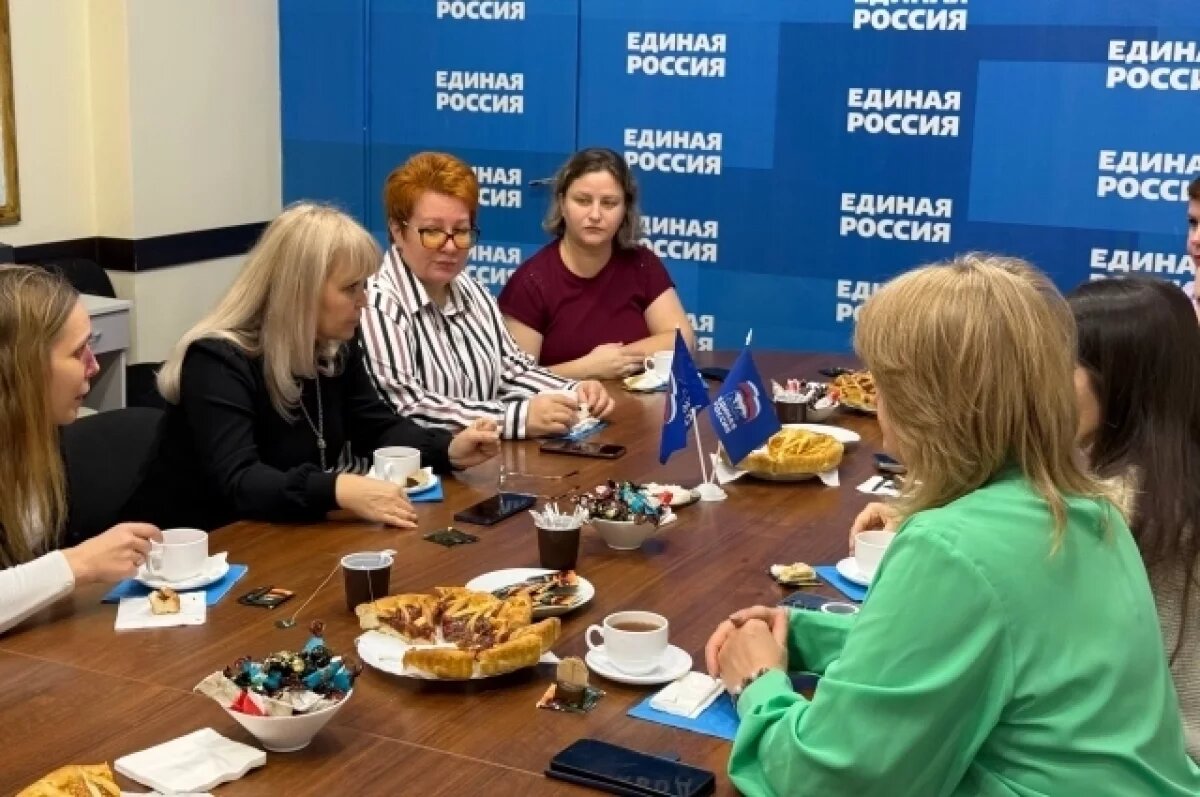    Активисты «Женское движение Единой России» участвуют к акции «Вкус заботы»