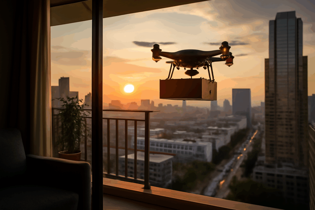    Дроны в логистике: как сократить время доставки на 50%? mrlogistic12