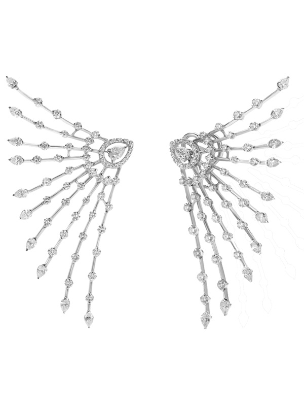 Серьги Casato Maureen из белого золота с бриллиантами