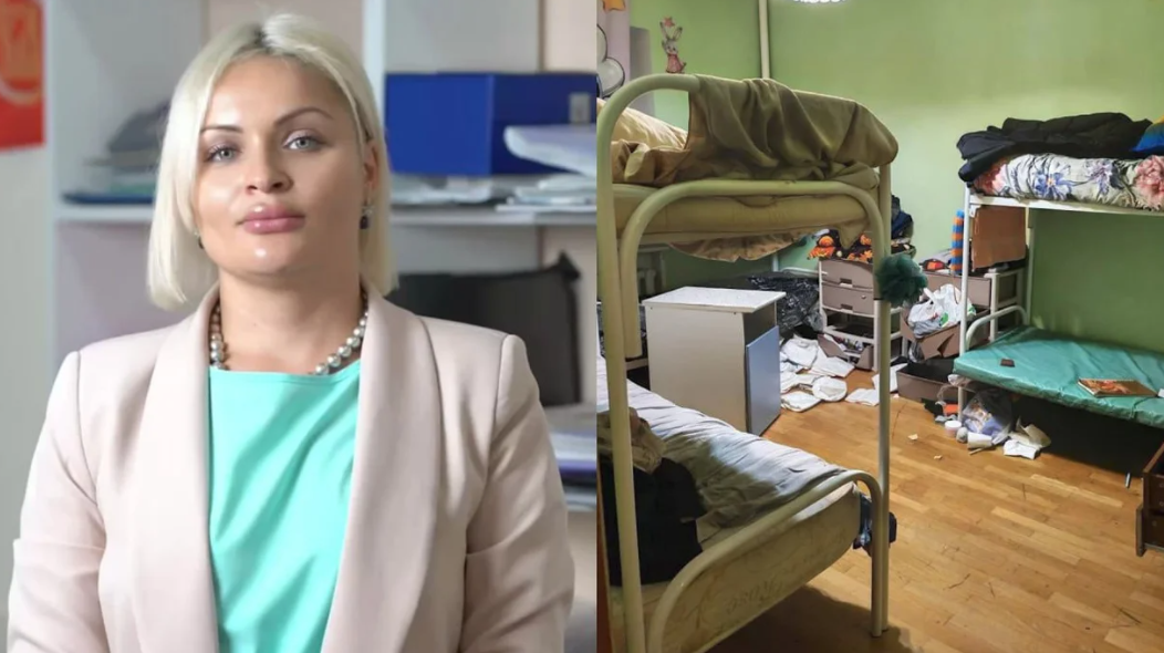 Анна Хоботова и фото из рехаба в Дедовске. Коллаж опубликован LIFE.RU