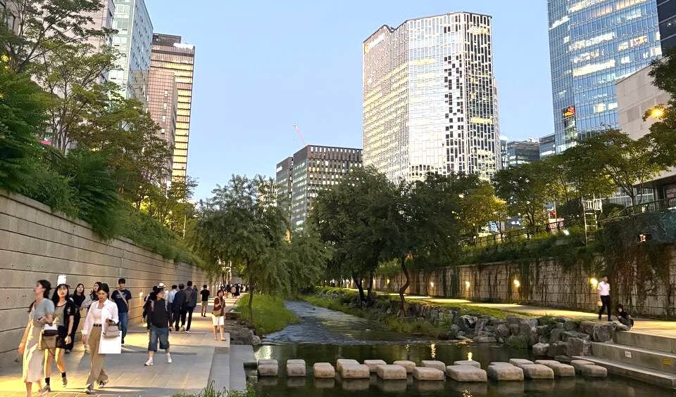 Ручей посреди большого города (о нем ниже)
