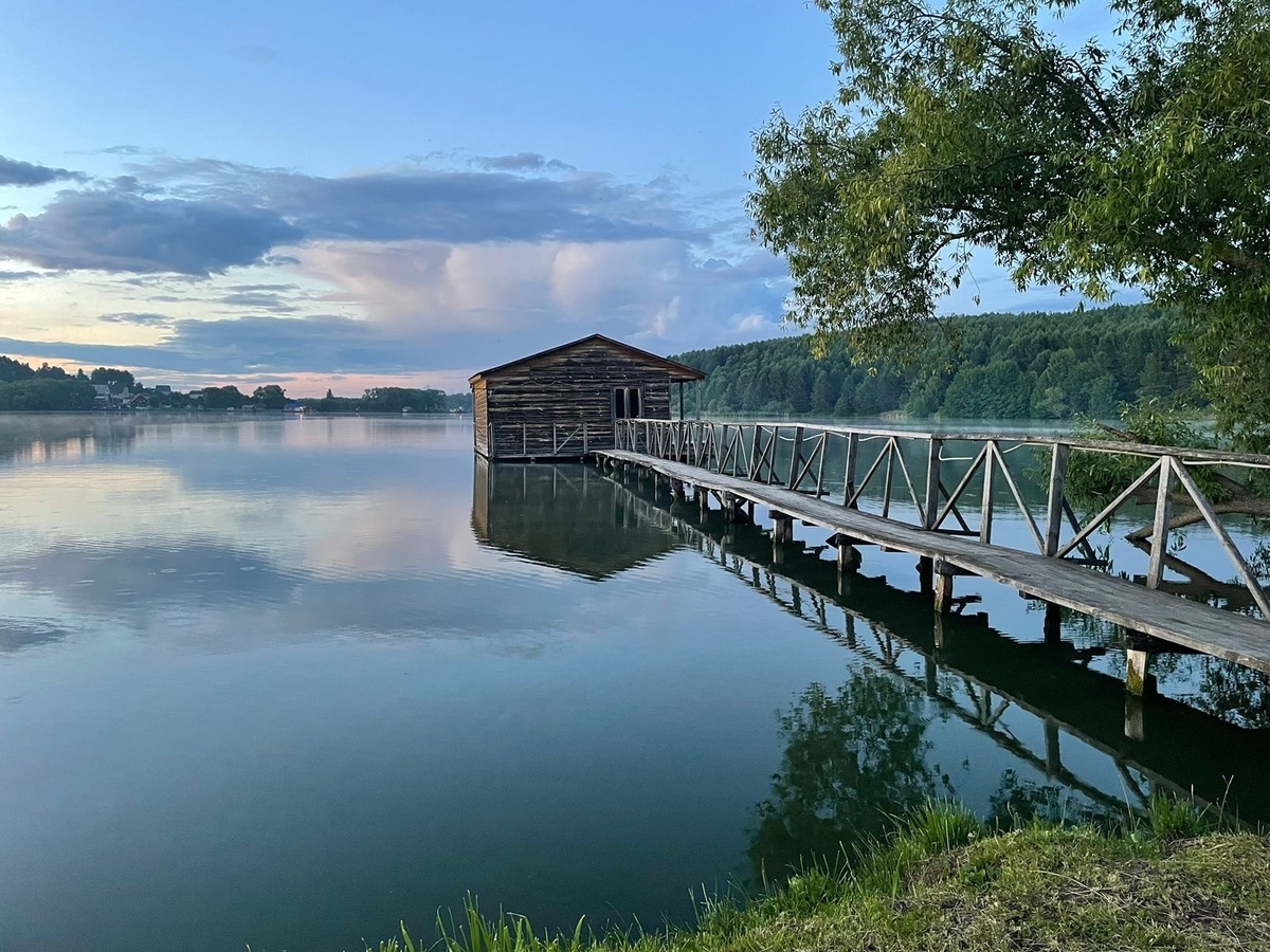 Домик на воде