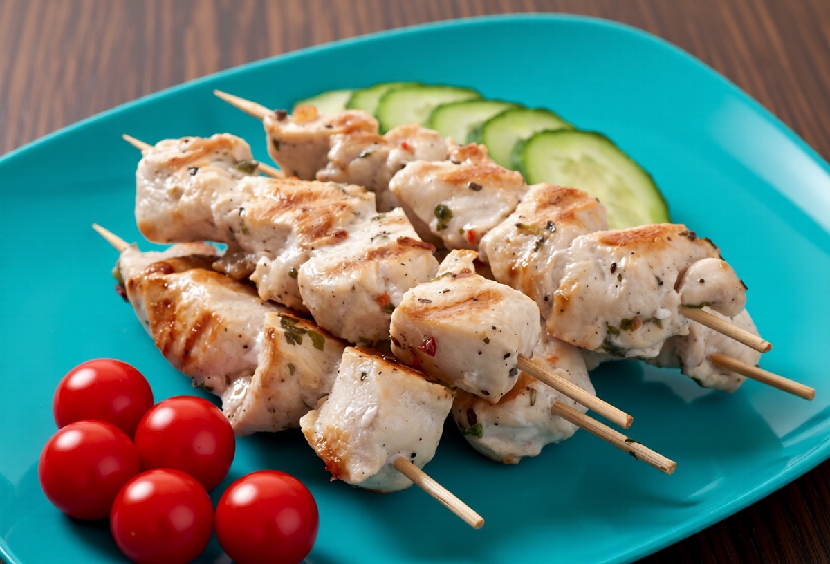 Шашлык из Куриной грудки в квартире