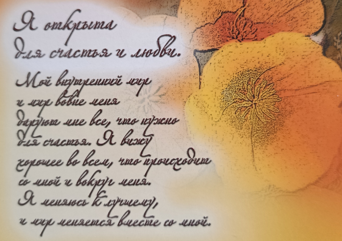 Девиз уходящей недели месяца ноября.