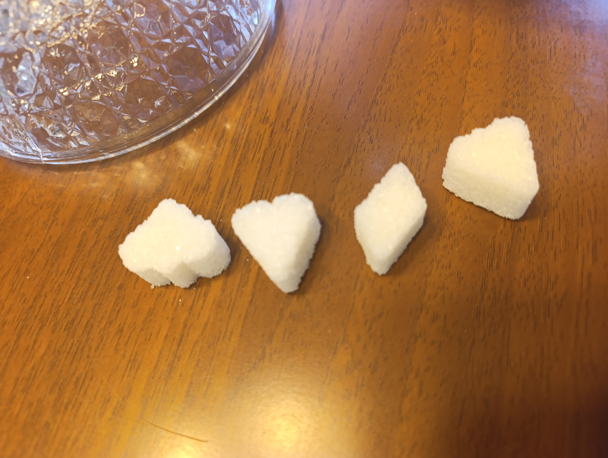 Куски сахара 