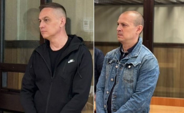 Слева — Давыденко, справа — Жуков. Фото управления Судебного департамента в Новосибирской области.