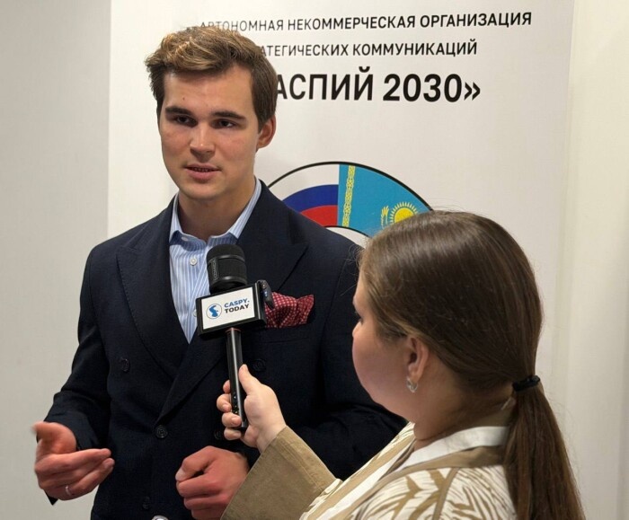   Иван Авдеев, руководитель проекта по перспективным финансовым технологиям АО «Росэксимбанк».источник фото: пресс-служба АНО СК «Каспий 2030».