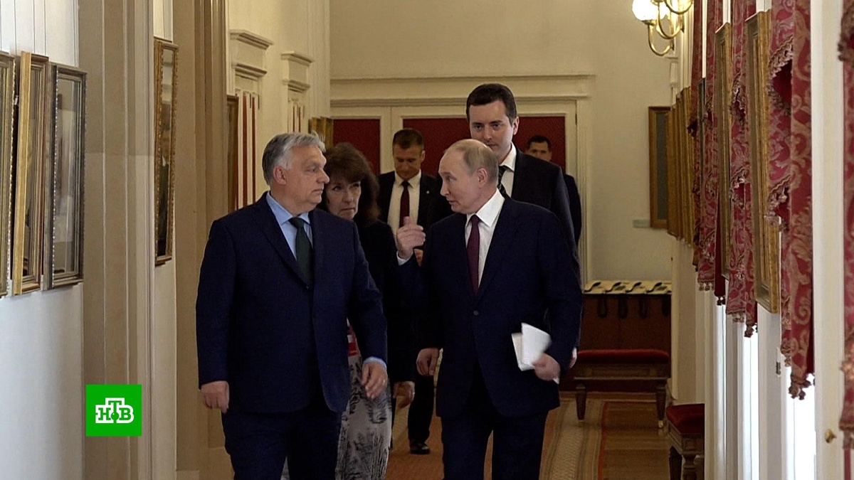    Орбан сообщил о планируемой встрече с Путиным в пятницу