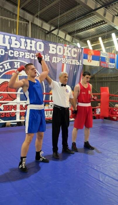 Команда Псковской области выиграла у сербов на турнире русско-сербской дружбы по боксу
Фото: предоставил Олег Лаптев