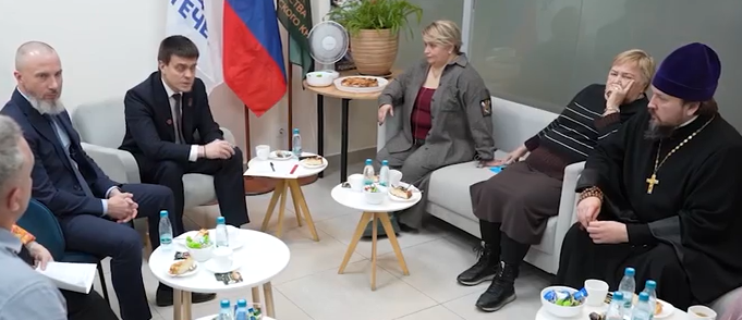     Михаил Котюков встретился с руководителем комитета семей воинов Отечества края