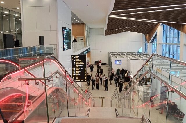    За час воздушная гавань может обслуживать до 400 пассажиров. Фото: АиФ на Мурмане/ Марина Дедюх