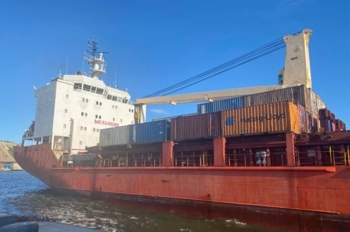    В порту Корсаков перешли на круглосуточную разгрузку судов