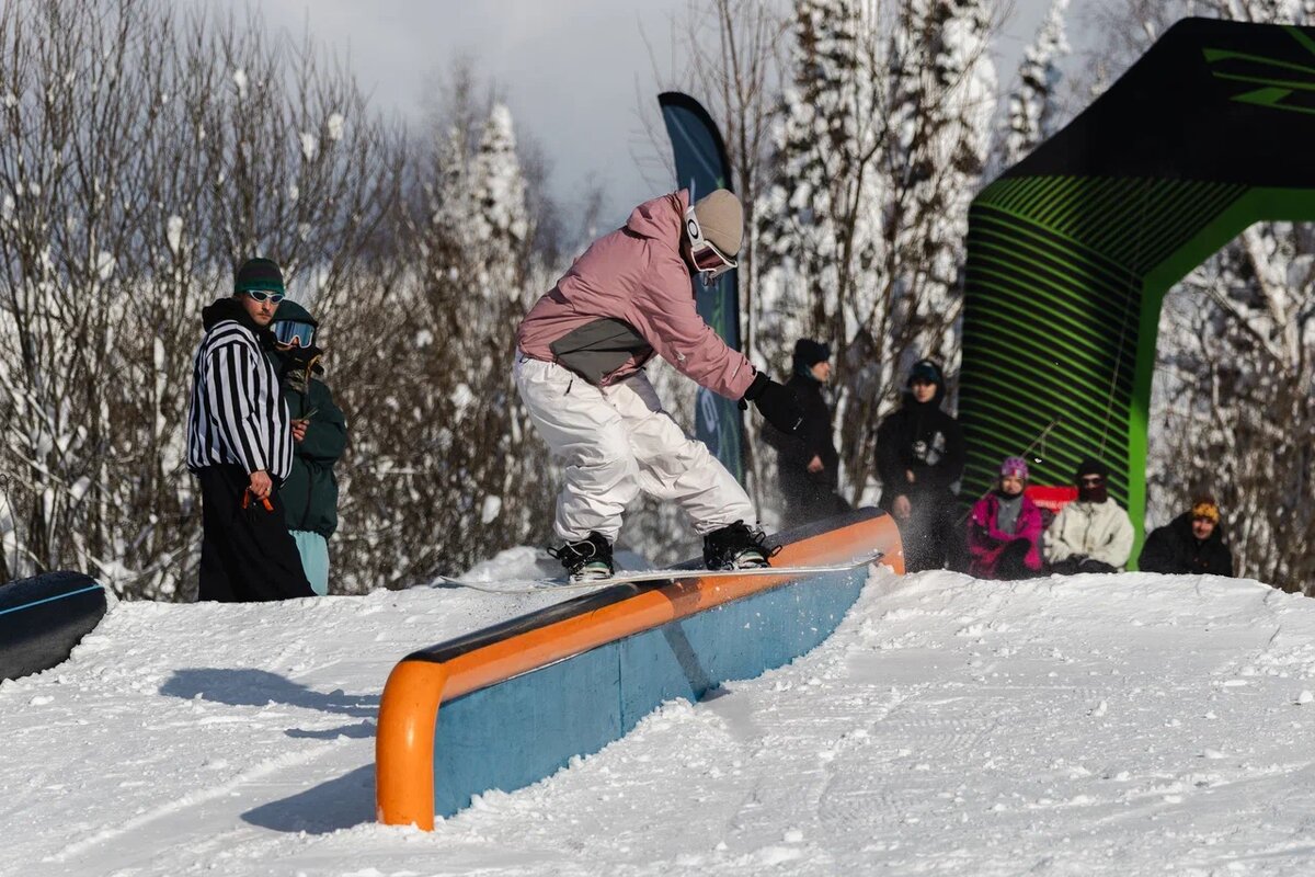 Сноупарк на Секторе Е в Шерегеше