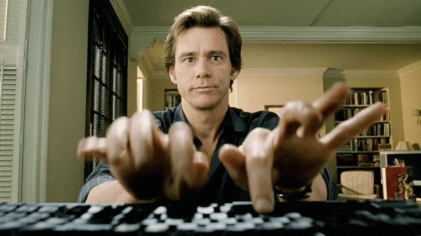 Кадр из фильма «Брюс Всемогущий»