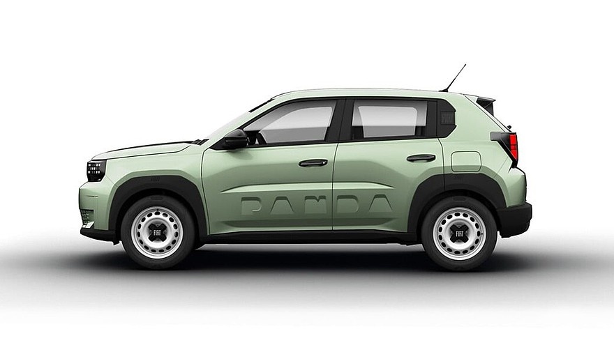    На фото: электрический кросс-хэтчбек Fiat Grande Panda в базовой версии Pop