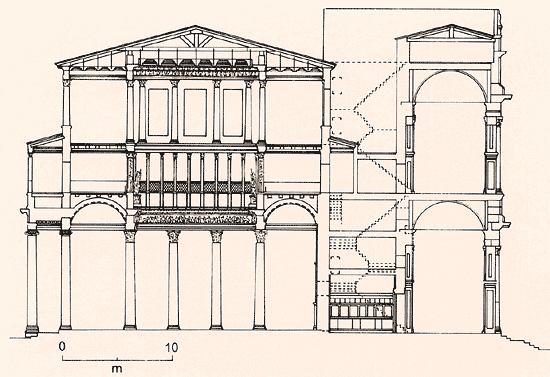 Базилика Эмилия. План. 