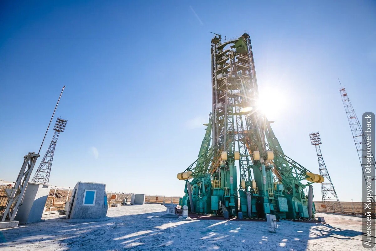 Стартовый стол на Байконуре теперь нуждается в ремонте