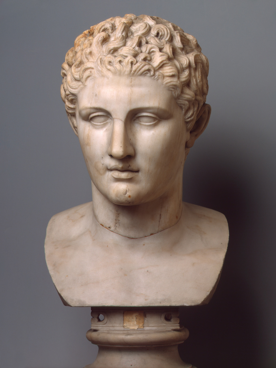 Голова атлета. Древний Рим, Римская копия с греческого оригинала IV в. до н.э.