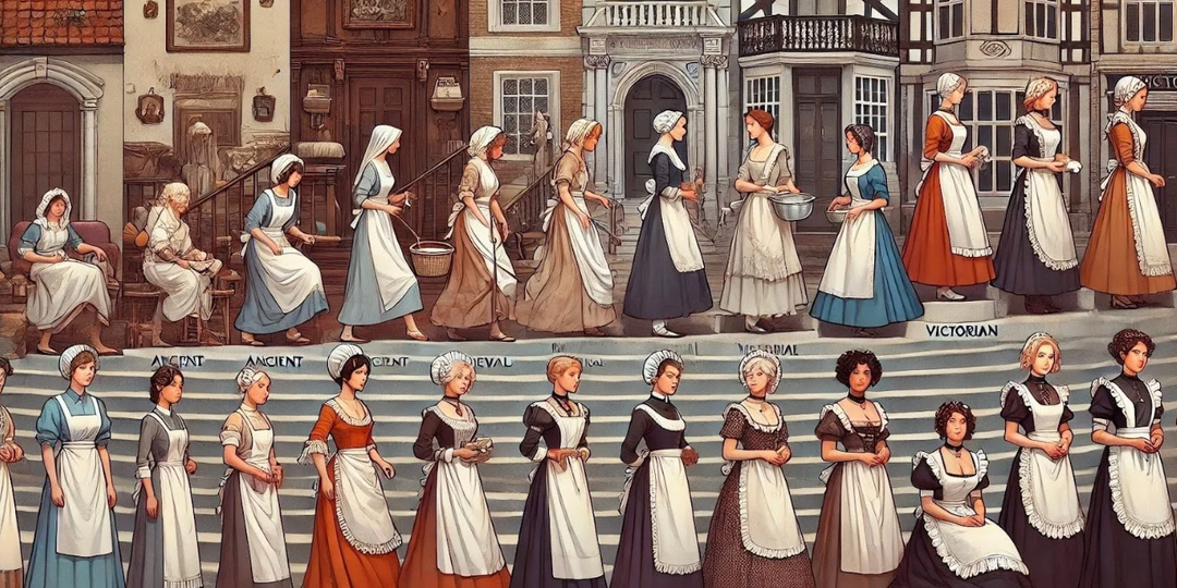 Невероятная встреча горничных двух эпох - от чистки каминов до роботов-пылесосов