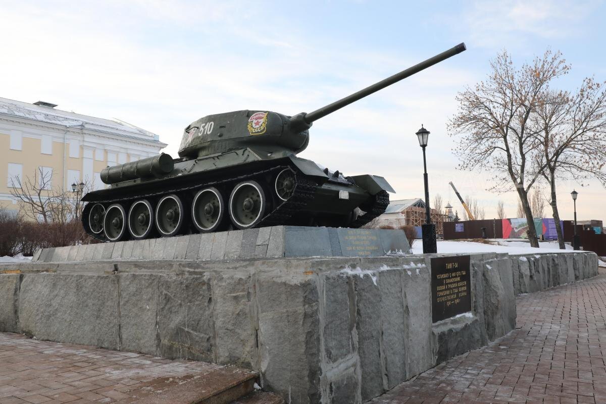    Легендарный танк Т-34