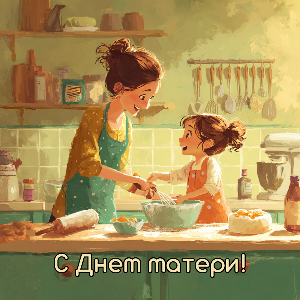 Трогательная открытка с поздравлением ко Дню матери
Создано «Известиями»