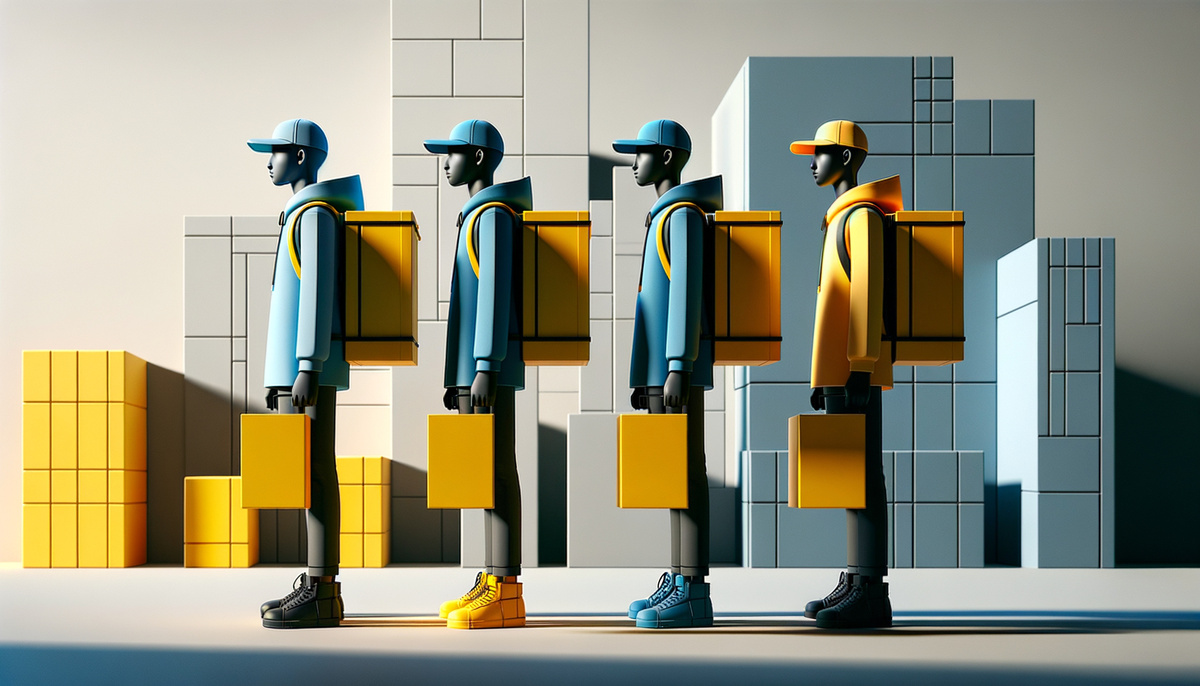 Возраст курьера 14 лет, 16 лет, 18 лет