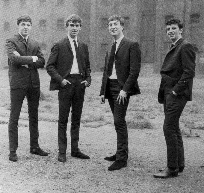 Вот такие дудочки. The Beatles, Liverpool, September 1962 г.