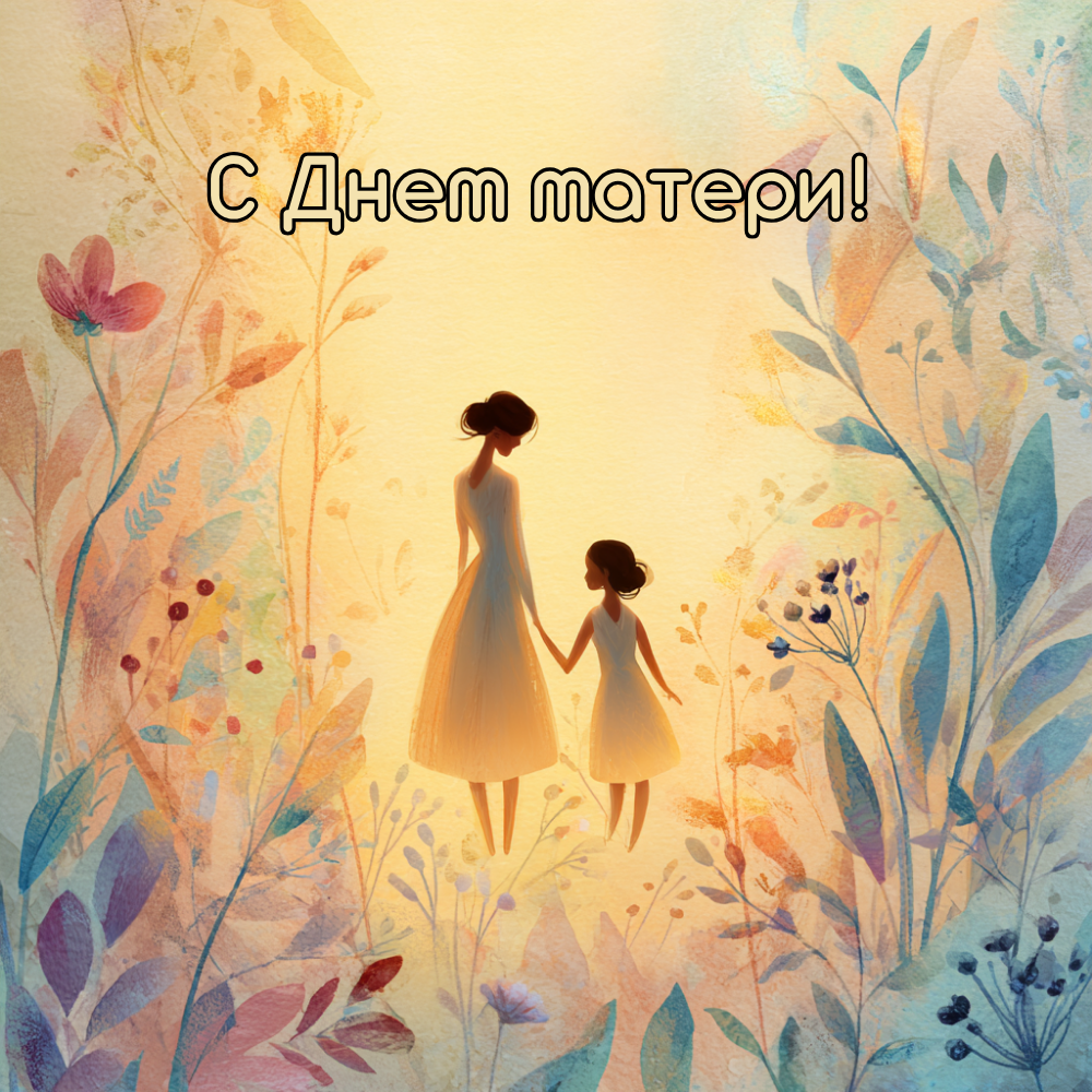 Фото: ИИ «Известия» / Красивые фразы и пожелания для открыток от дочери