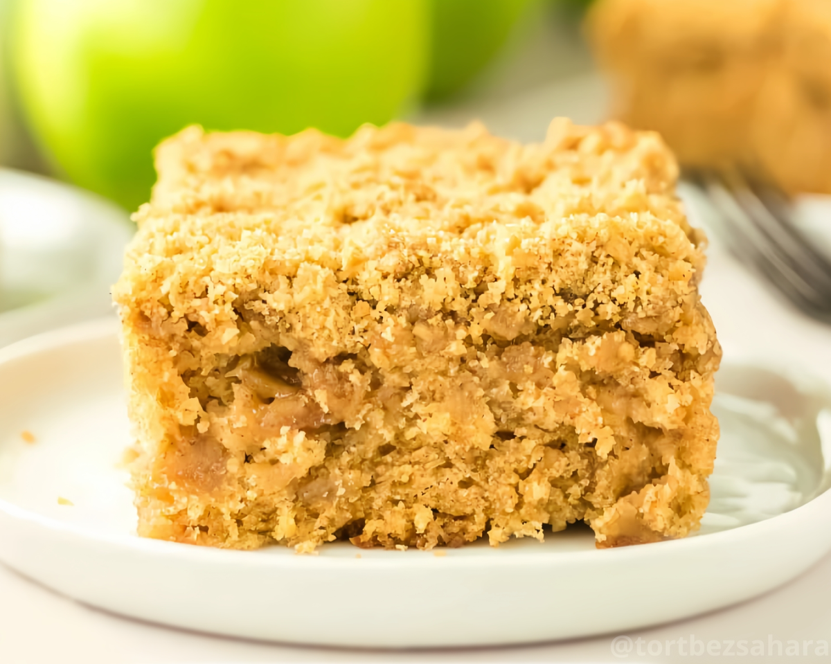 пп пирог с яблоками