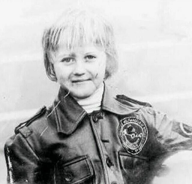 Михаэль Шумахер в юности.