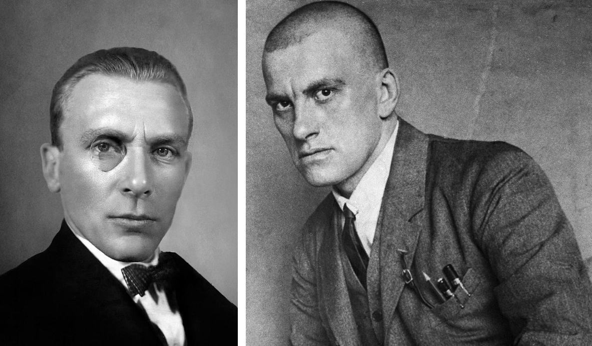 Михаил Булгаков и Владимир Маяковский