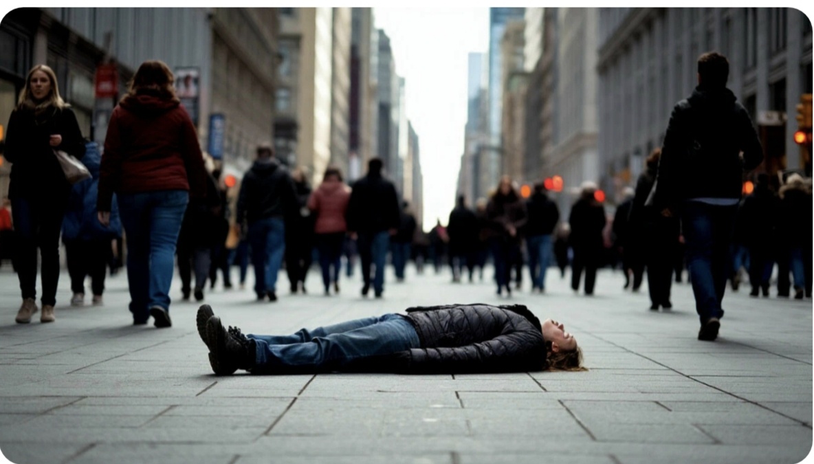 Равнодушие толпы 