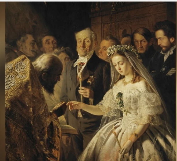 Картина «Неравный брак» Василия Пукирева 