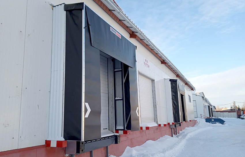 Занавесочные докшелтеры с исполнении Стандарт