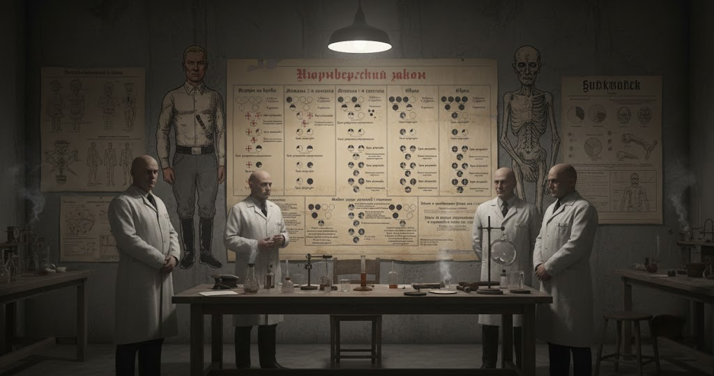 Расовая теория нацизма 1/2: История, Арийская раса и Евреи...