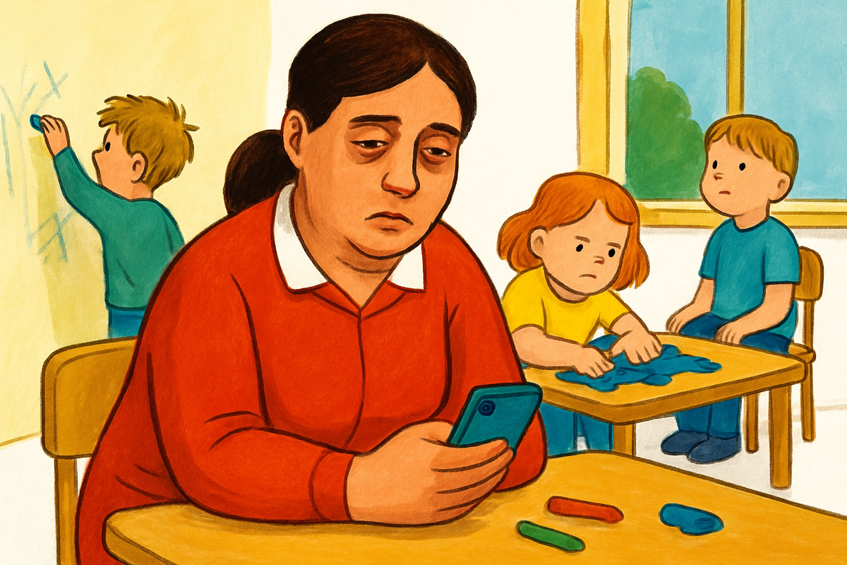 Как уволить воспитателя, который не нравится, «без искры в глазах» и выгоревший? Потухший взгляд, пенсионный возраст — не аргументы. Рассказываем на что можно сделать акцент в разговоре с заведующей