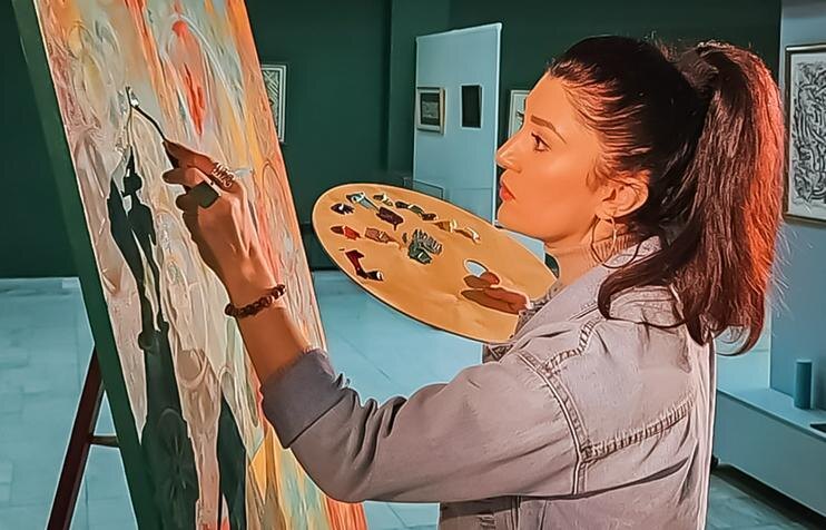 Эдие Яглы. Фотоавтопортрет