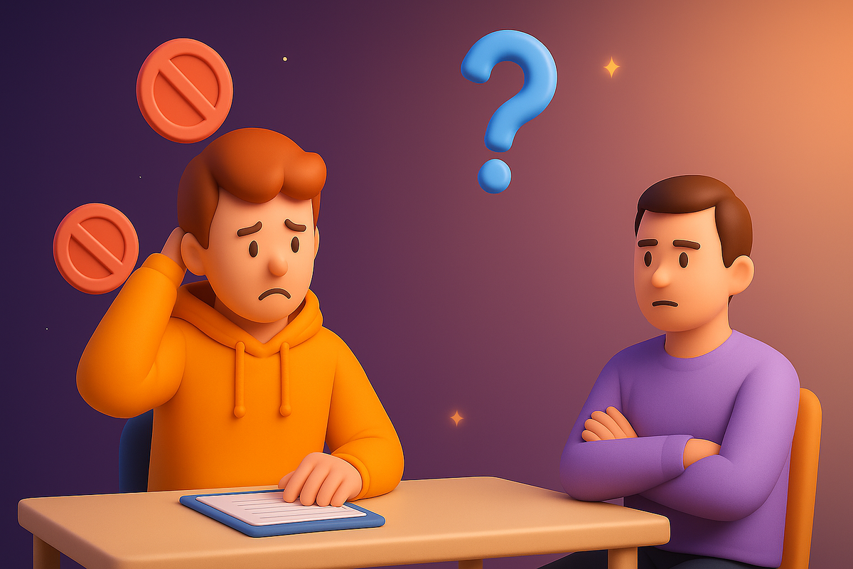 Запрещённые и неэффективные вопросы на собеседовании