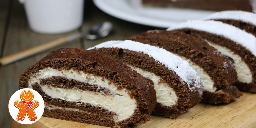 Медовый рулет с нежным сливочно-сметанным кремом