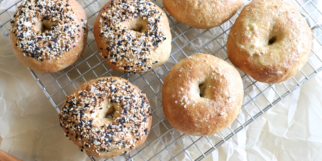 🥯Цельнозерновые творожные пончики (бейглы) в духовке | ПП Рецепт без сахара из самых доступных продуктов