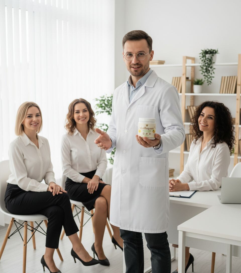 Вы замечали, что после 25-30 лет кожа уже не так быстро приходит в тонус, утром тело кажется «деревянным», а волосы выпадают больше обычного? Мы ищем спасение в банках с кремом и витаминах для волос, но проблема часто кроется глубже — в постепенном снижении синтеза коллагена.